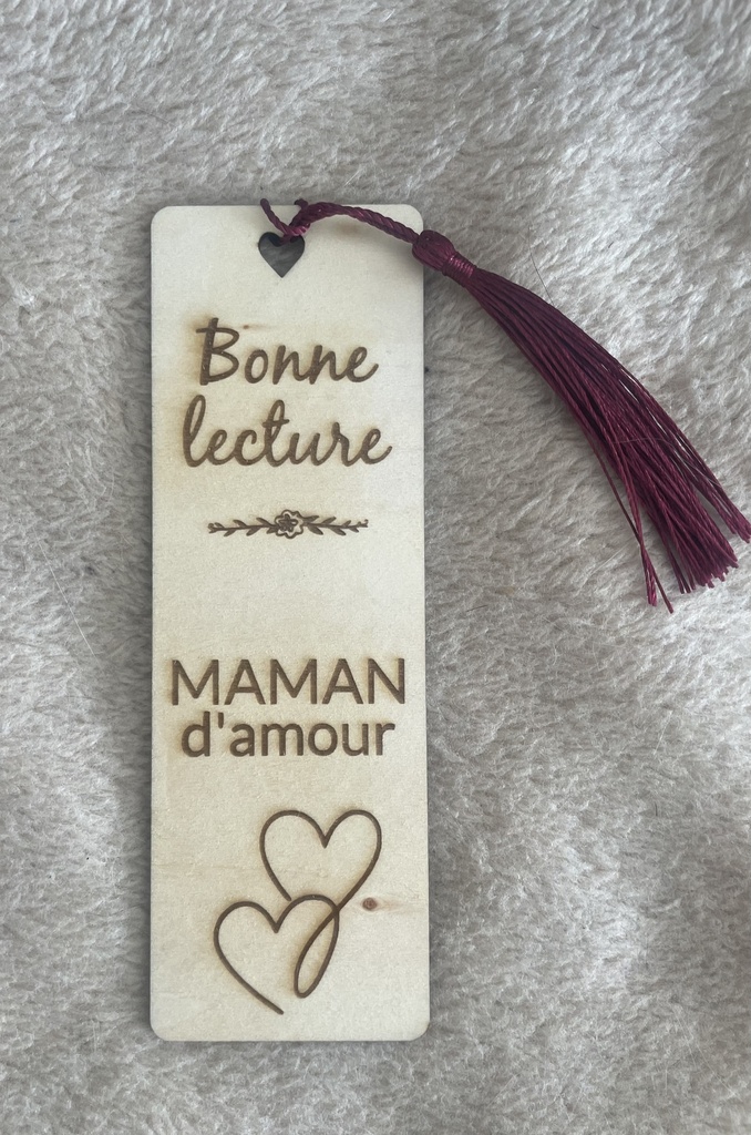 Marque page "Maman d'amour"