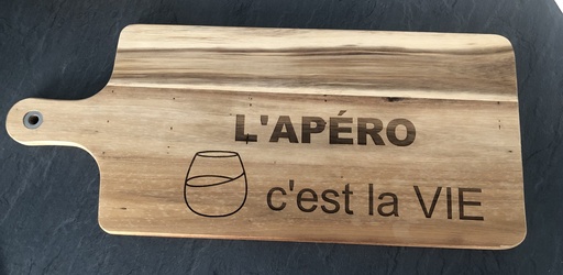 Planche apéro "L'apéro c'est la vie"