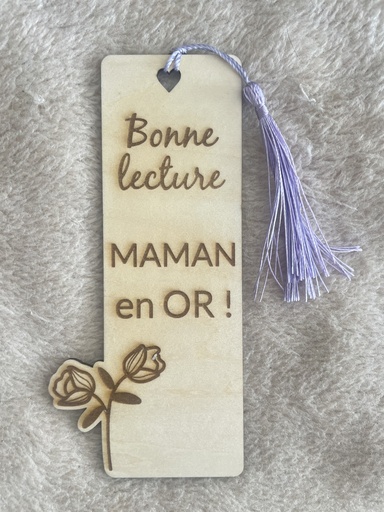Marque page "Maman en Or" 1