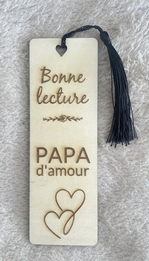 Marque page "Papa d'amour" 