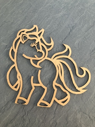 Décoration Licorne Origami